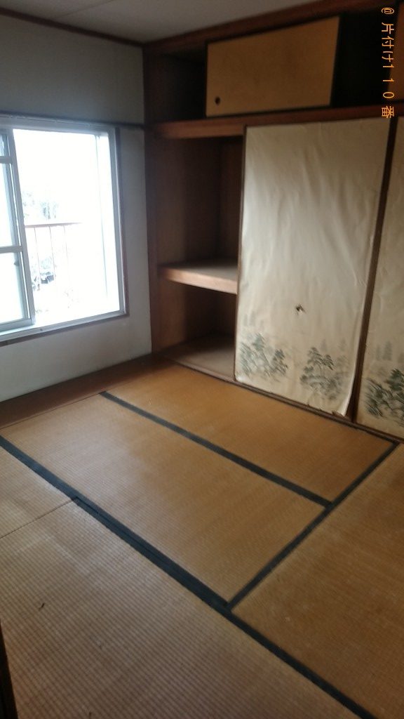 【蓮田市】整理タンス、ハンガーラック、衣類の回収・処分ご依頼