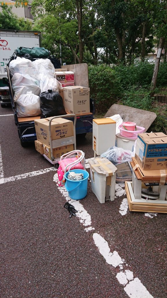 【奈良市大宮町】軽トラック1台程度の出張不用品の回収・処分ご依頼