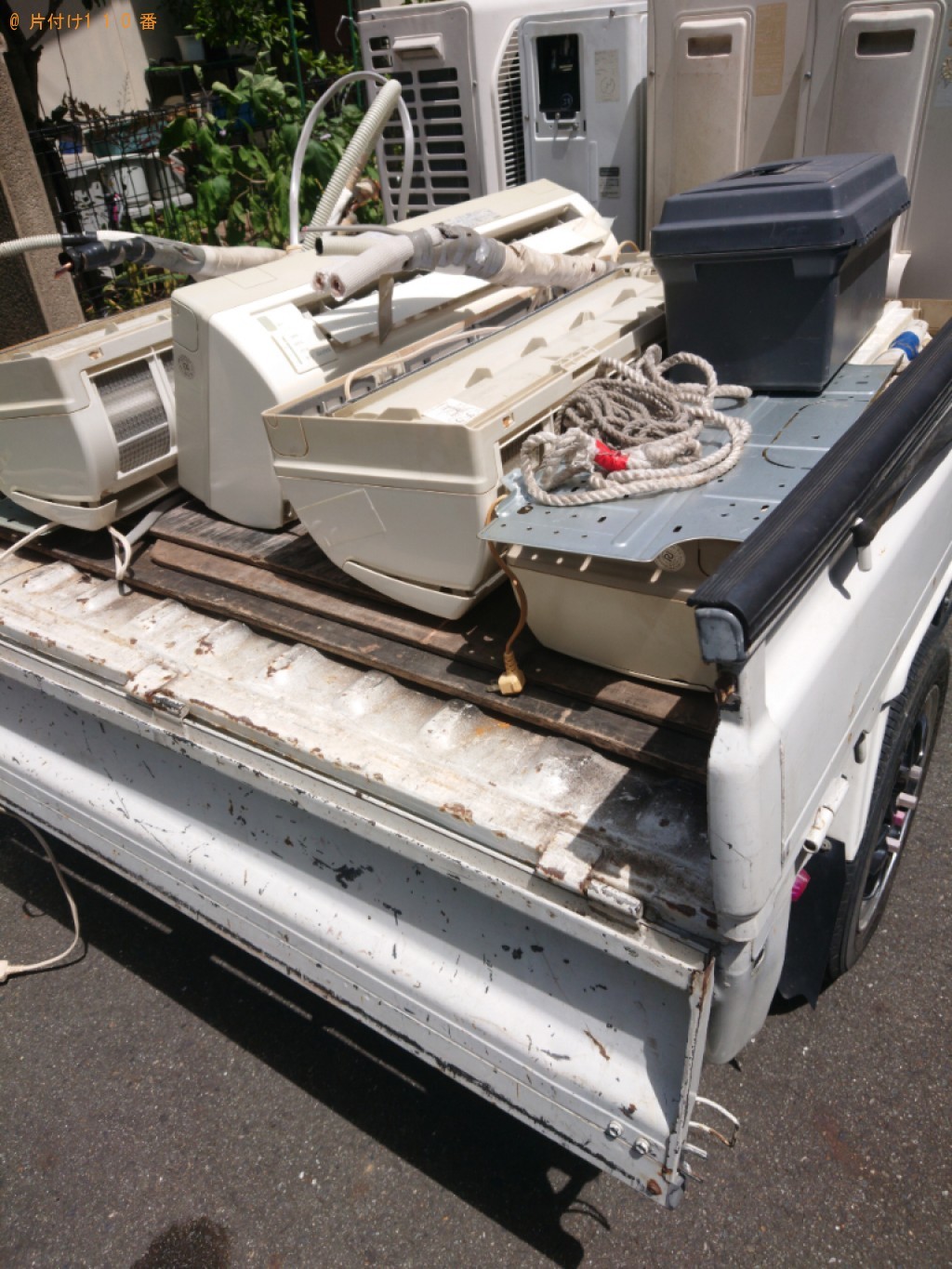 【香芝市】冷蔵庫、家庭用エアコン、クローゼット、タンス等の回収