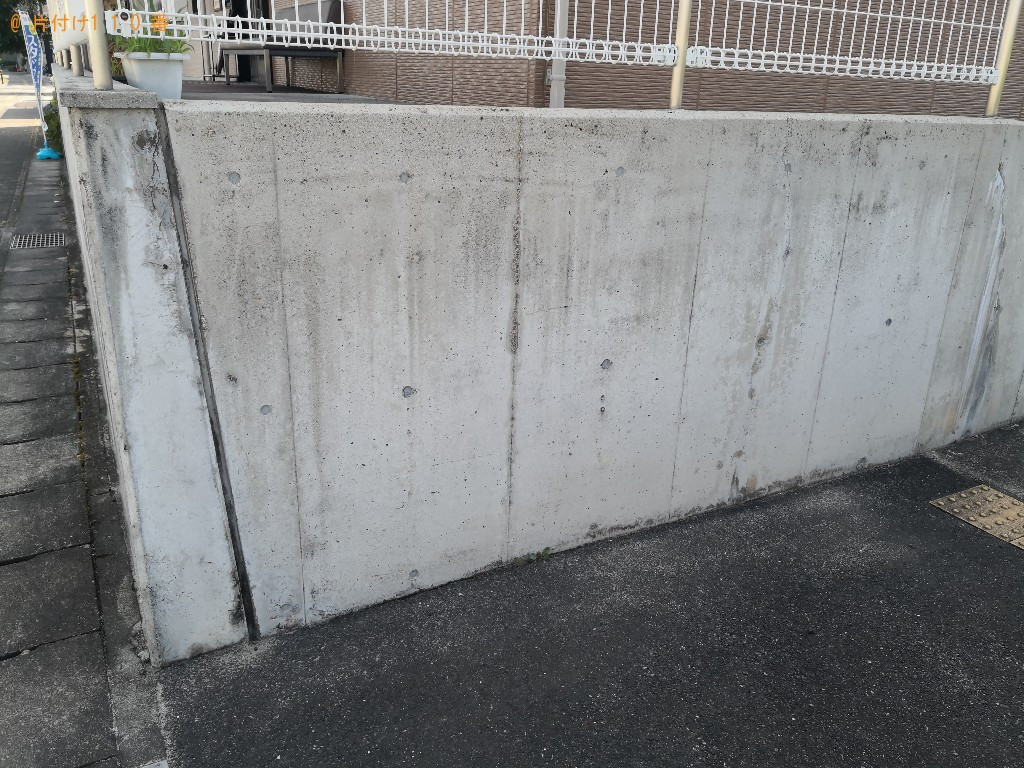 【奈良市西大寺国見町】マットレス付きシングルベッドの回収・処分