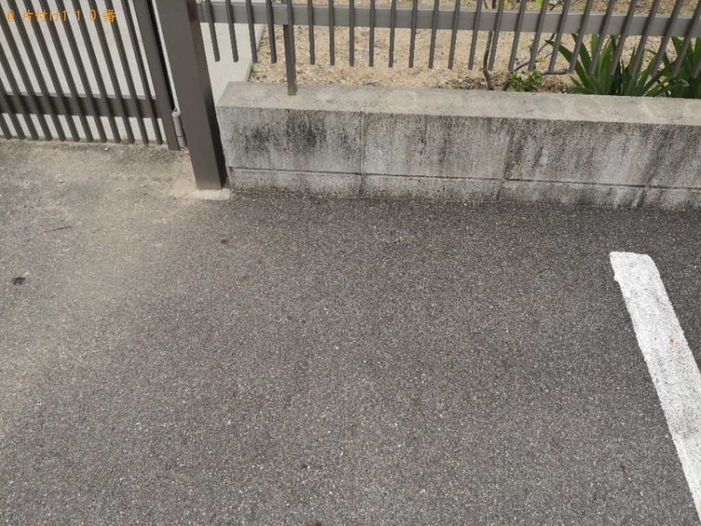 【奈良市西大寺北町】シングルベッドマットレス、炊飯器等の回収