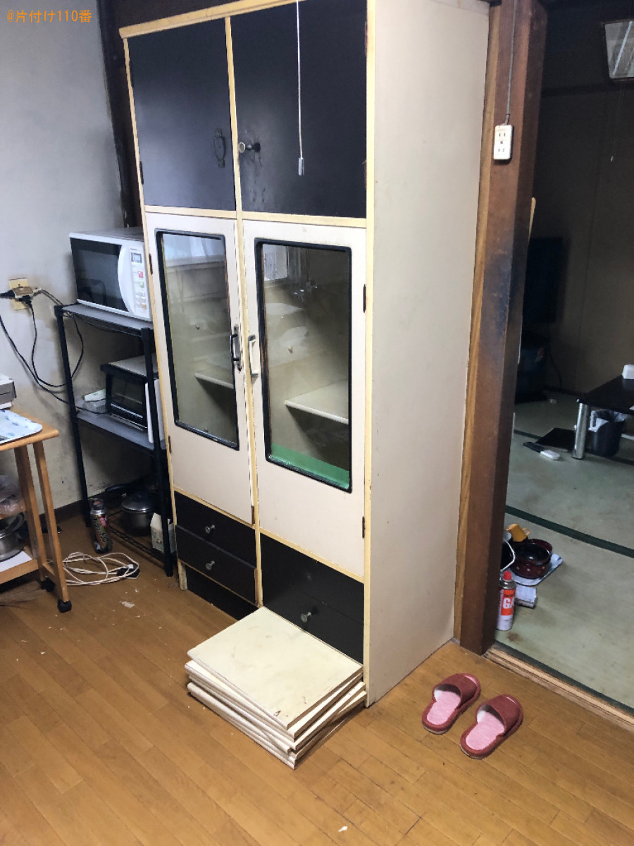 タンス、食器棚の回収・処分ご依頼　お客様の声
