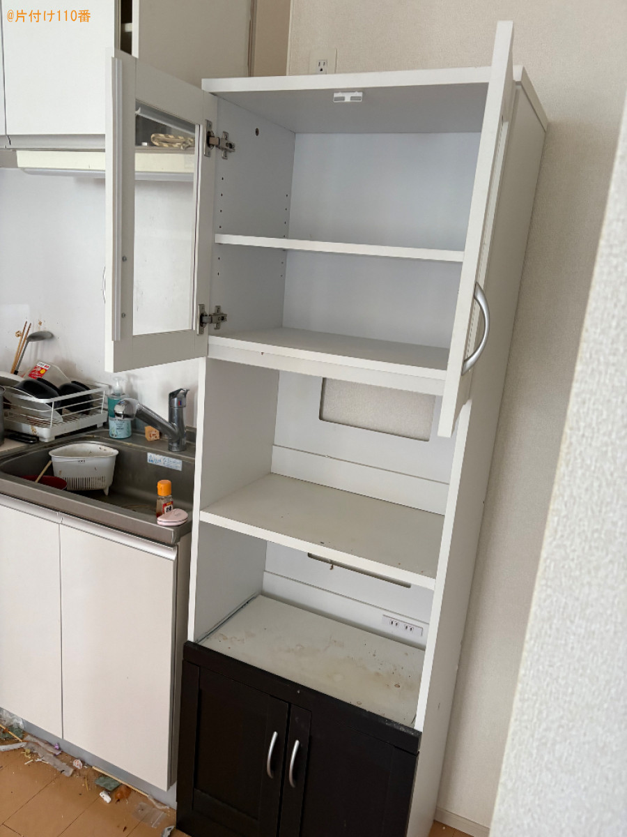 洗濯機、本棚、脚立、マット、すのこ、ちゃぶ台等の回収と荷物の運搬