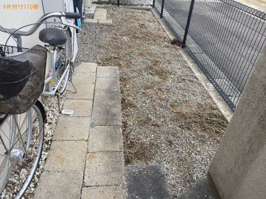 【奈良市古市町】草刈り、草むしり作業ご依頼　お客様の声