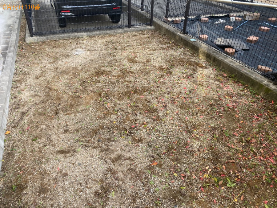 【奈良市古市町】草刈り、草むしり作業ご依頼　お客様の声