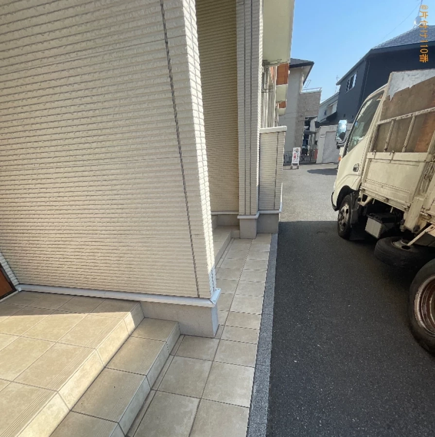 カラーボックス、サンダル、掃除機、ラック、掃除機、洗面器等の回収