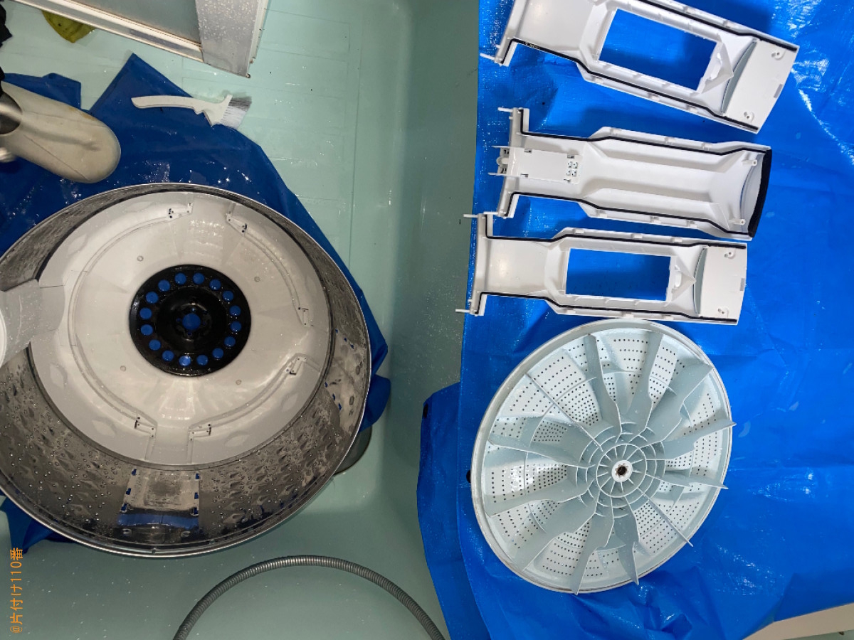 【奈良市】縦型洗濯機クリーニングご依頼 お客様の声