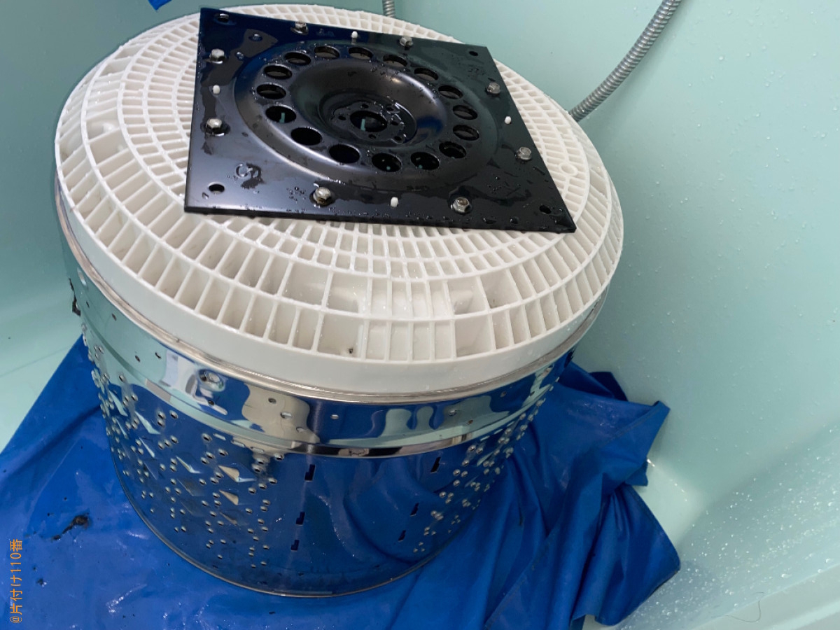 【奈良市】縦型洗濯機クリーニングご依頼 お客様の声