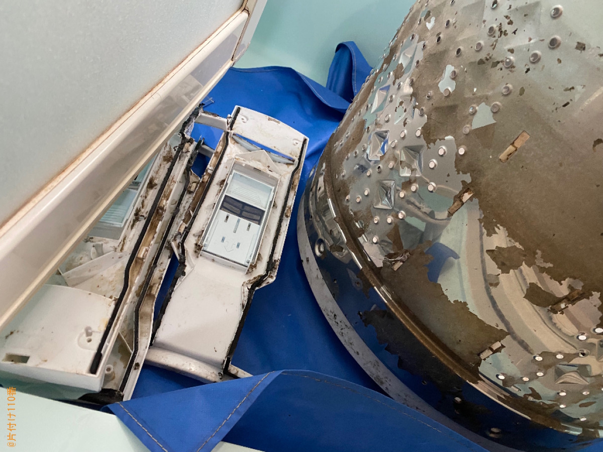 【奈良市】縦型洗濯機クリーニングご依頼 お客様の声